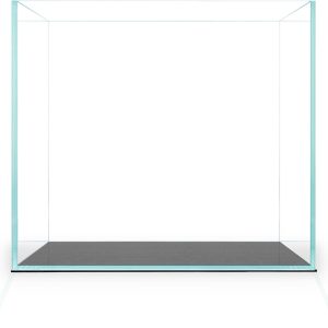1 Gallon Rimless Fish Tank – 6.29 x 6.29 x 6.29 Inches Cube Style Aquarium – Clear Glass, Space Saving, Durable