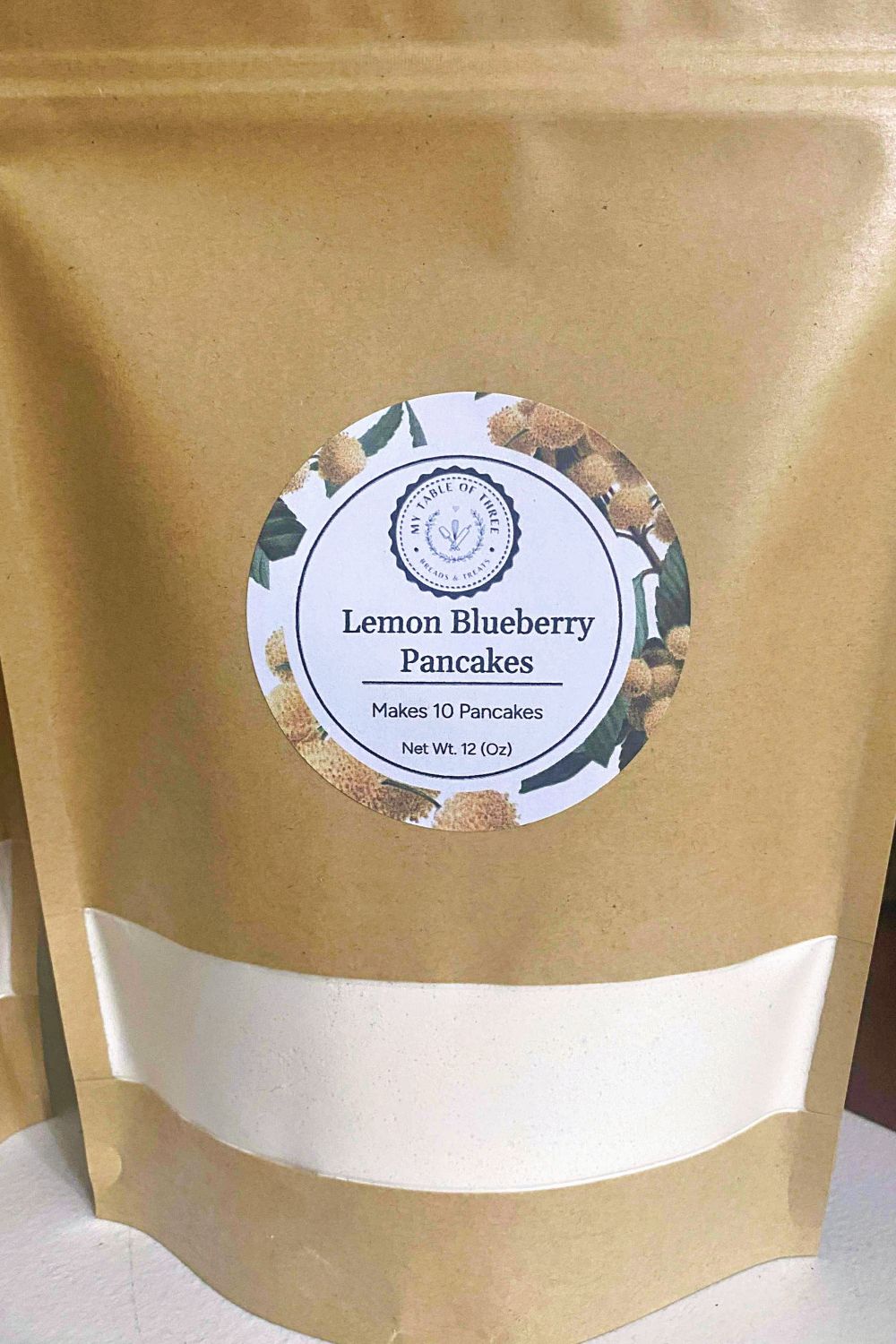 Lemon Blueberry Pancake mix