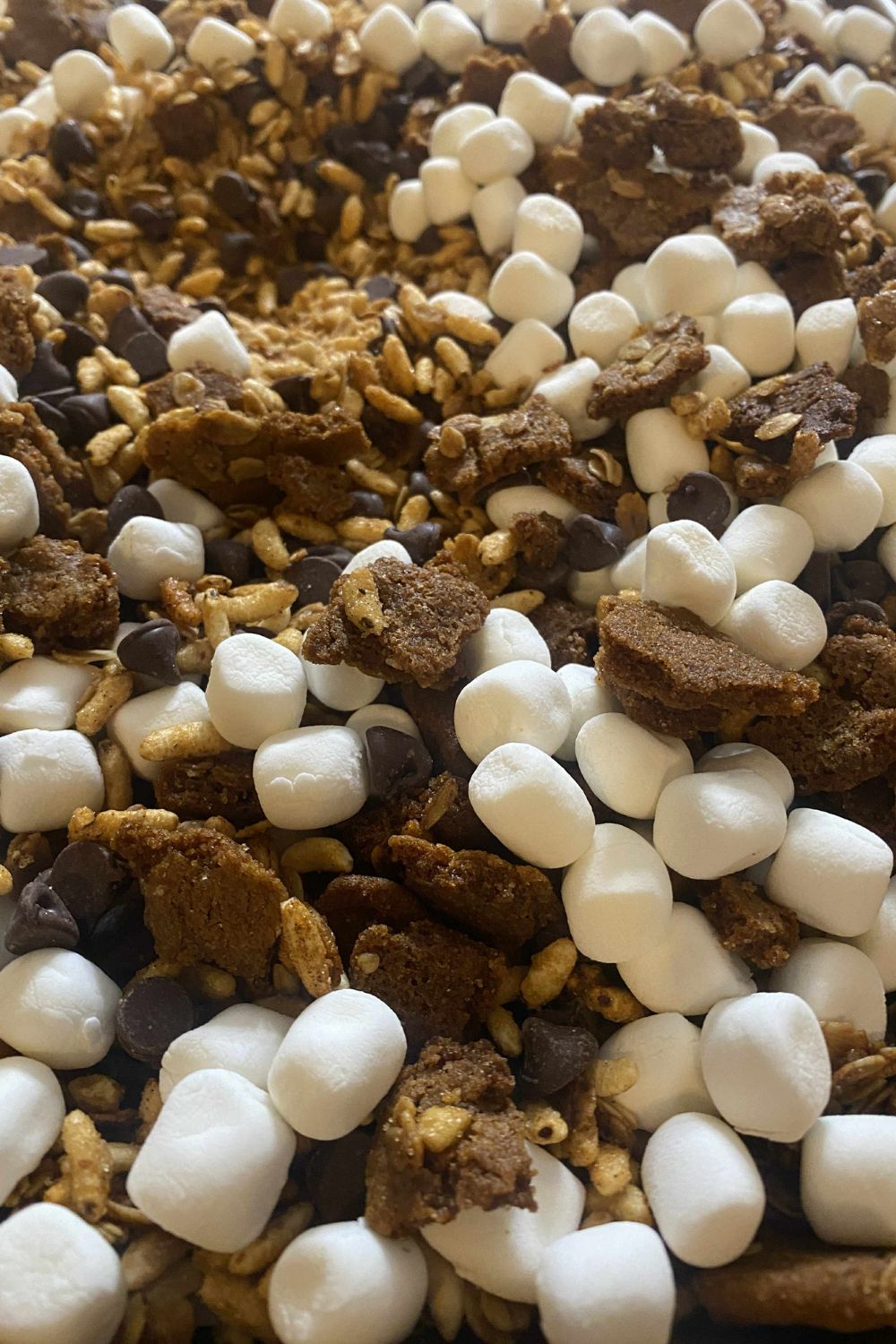A close up of S'mores Granola.