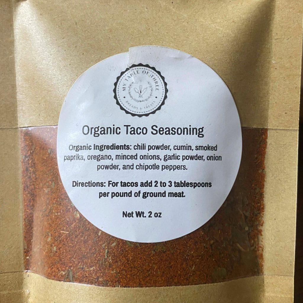 Original Taco Seasoning, mild. little to no heat.