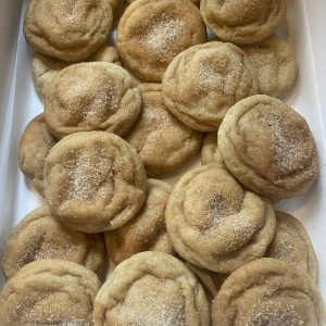 Two dozen Snicker Doodle Cookies