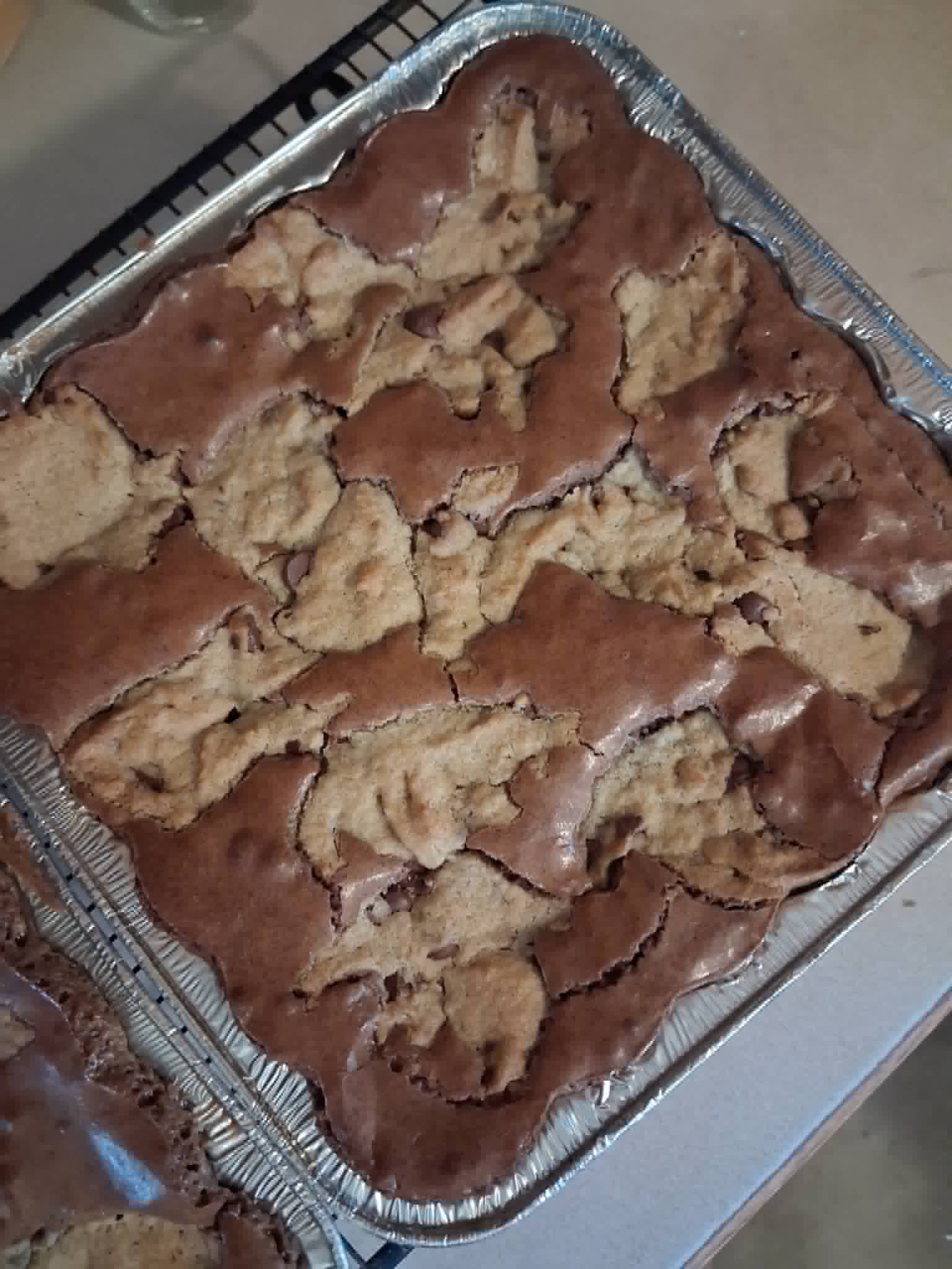 Cookie Dough Brownies
