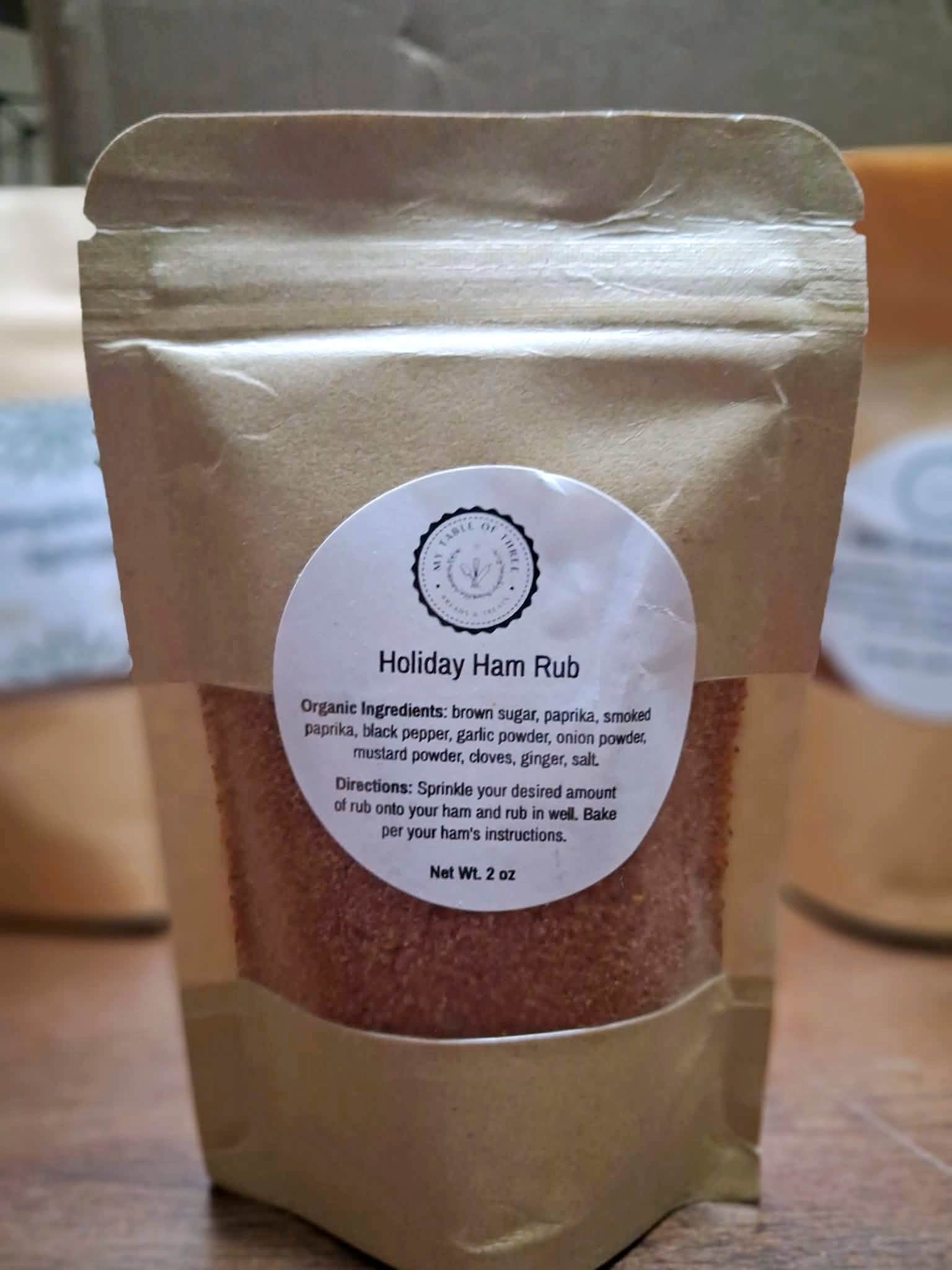 Holiday Ham Rub Spice Packet
