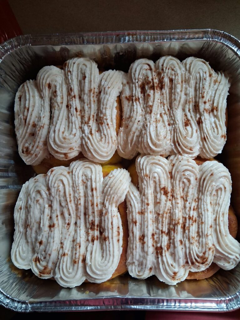 Pumpkin Spice Cinnamon Rolls